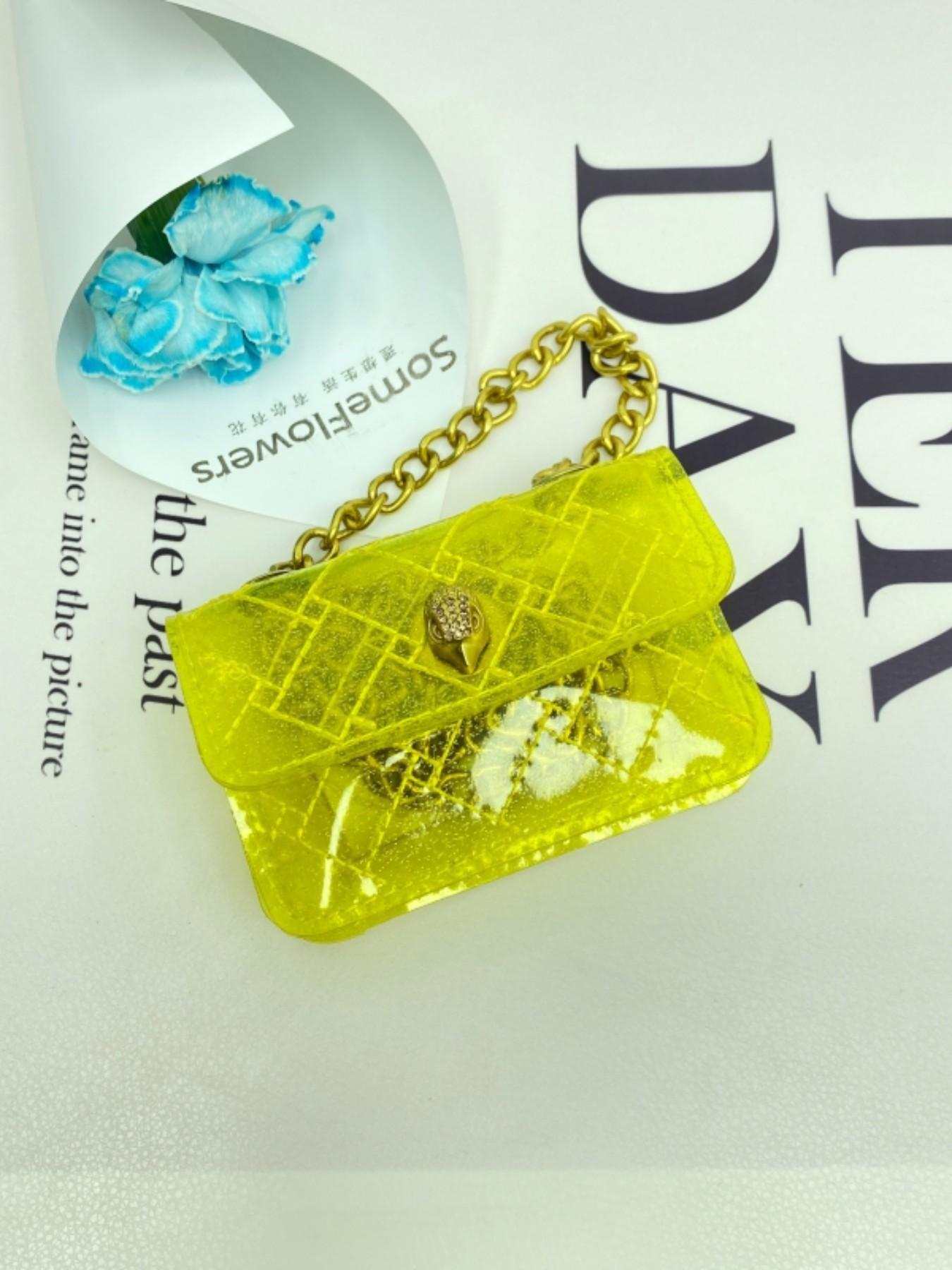 New Trendy Mini Wallet, High-End Design, Multi-Functional Lipstick Keychain, Casual Crossbody Bag, Essential for Urban Shopping