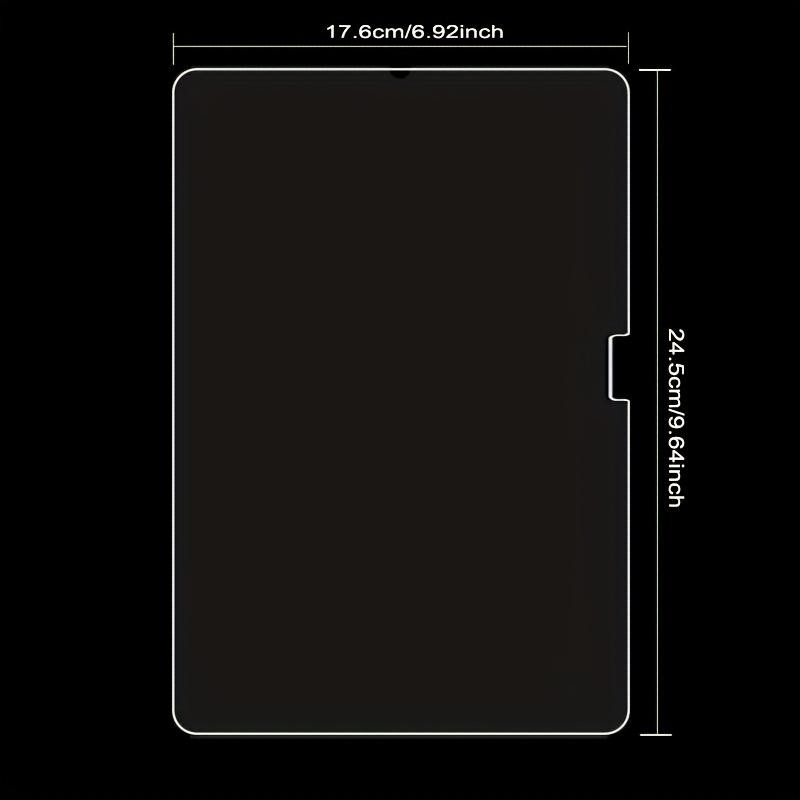 2pc iPad Steel Film, High Definition, Anti-Scratch, Full Screen Coverage, Strong Fingerprint Resistance, Compatible with iPad Air4, 5, 6, 10th Gen, 11, 12, Screen Protector