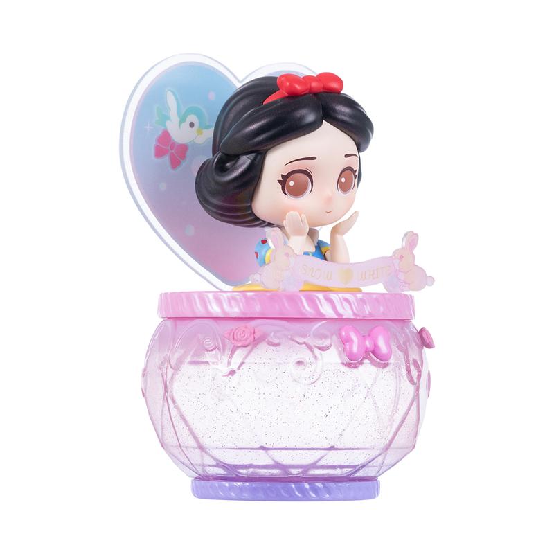 Disney Princess Dream Flower Gift Collection Blind Box Cute Jewelry Box Ornament Beautiful Disney Princess Figurines