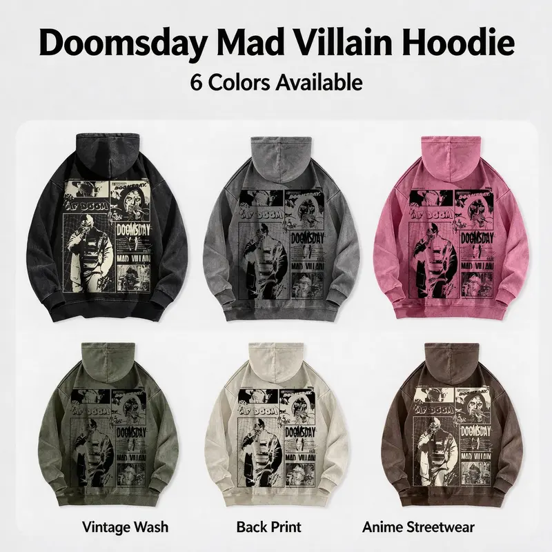 Acid Wash Hoodie, 90s hip-hop street style hoodie,suitable for rappers and retro music lovers, streetwear fashion