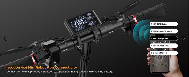 【Valentine's Day】Electric Scooter, 800W/500W Motor, 28MPH/25MPH,28 Miles/23 Miles,10' Pneumatic Tires, LED Screen Design, Double Suspension, APP Control, Electric Scooter Adults for Commuting/Playing