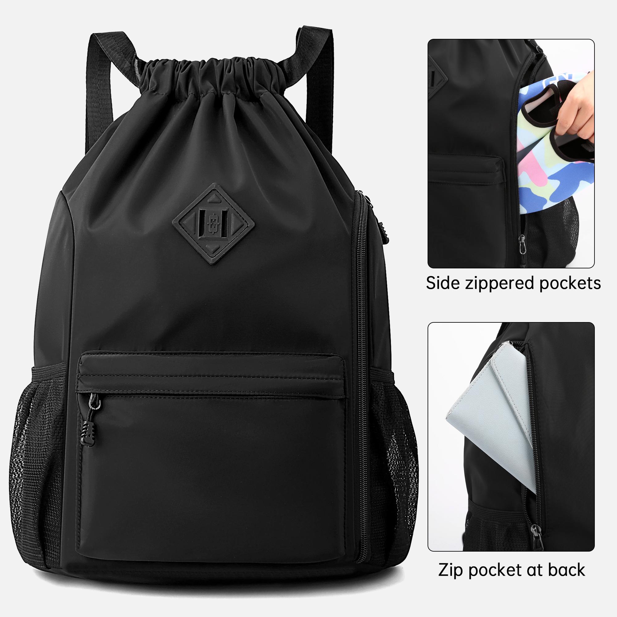 NEYRAT Waterproof Sports Gym Bag Drawstring Backpack Beach 