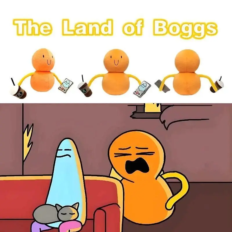 2026 New hot item Anime The Land Of Boggs Plush Toy Holiday Funny Boggs Plushies Doll Stuffed Peripherals Toys Birthday Gift