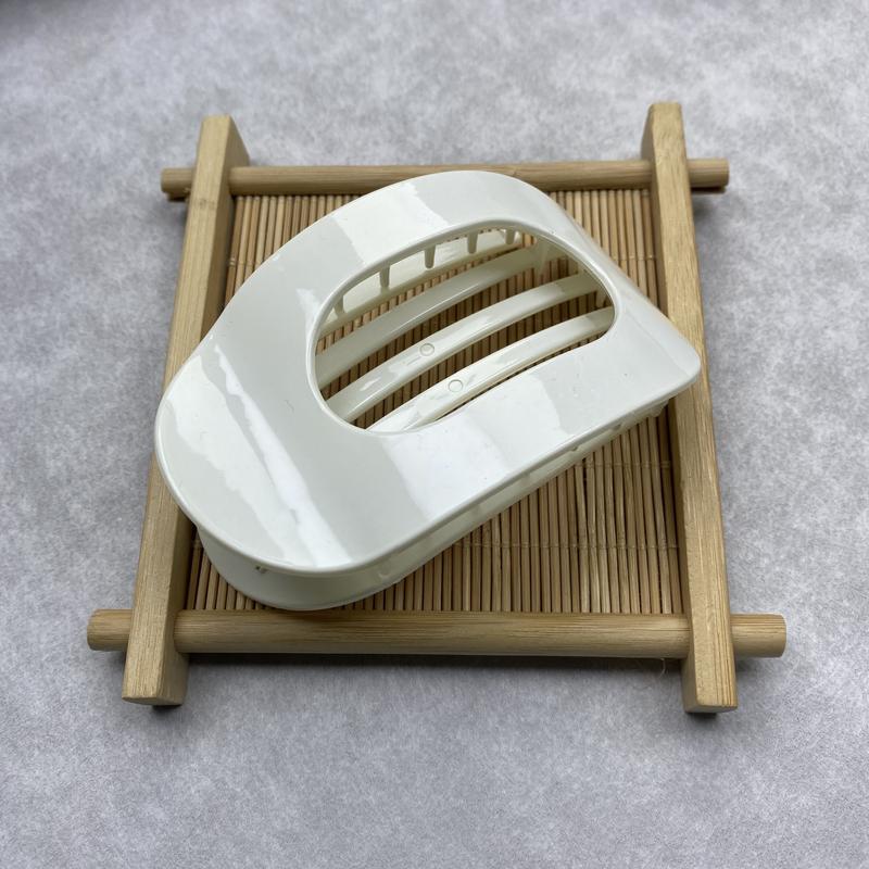 Trendy Hair Accessories – 6-Pack Flat No-Crease Hair Clips, Matte Acrylic Barrettes for Women & Girls, Strong Hold for Any Occasion