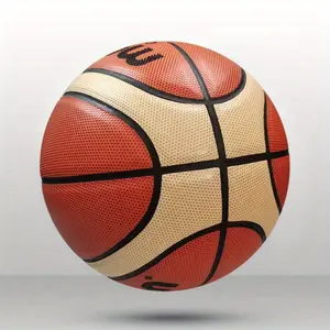 Professional Grade 5/6/7 Basketball, Ideal for Games and Training, High-Quality PU Material, Superior Grip and Bounce, Indoor/outdoor Use, and Design with Gold Accents, Sports Ball #GLOBAL PICKS