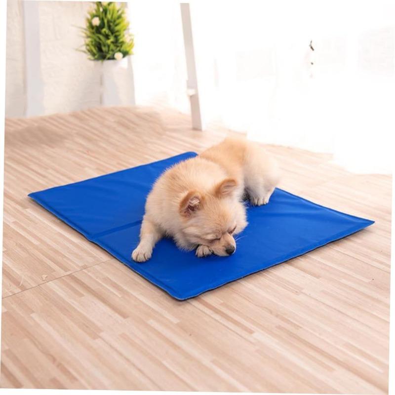 Summer Pet Cooling Mat for Dogs and Cats, Nonskid Breathable Cooling Pad 40x50cm, Sturdy Chew-Resistant Indoor Sleeping Cushion for Home and Travel