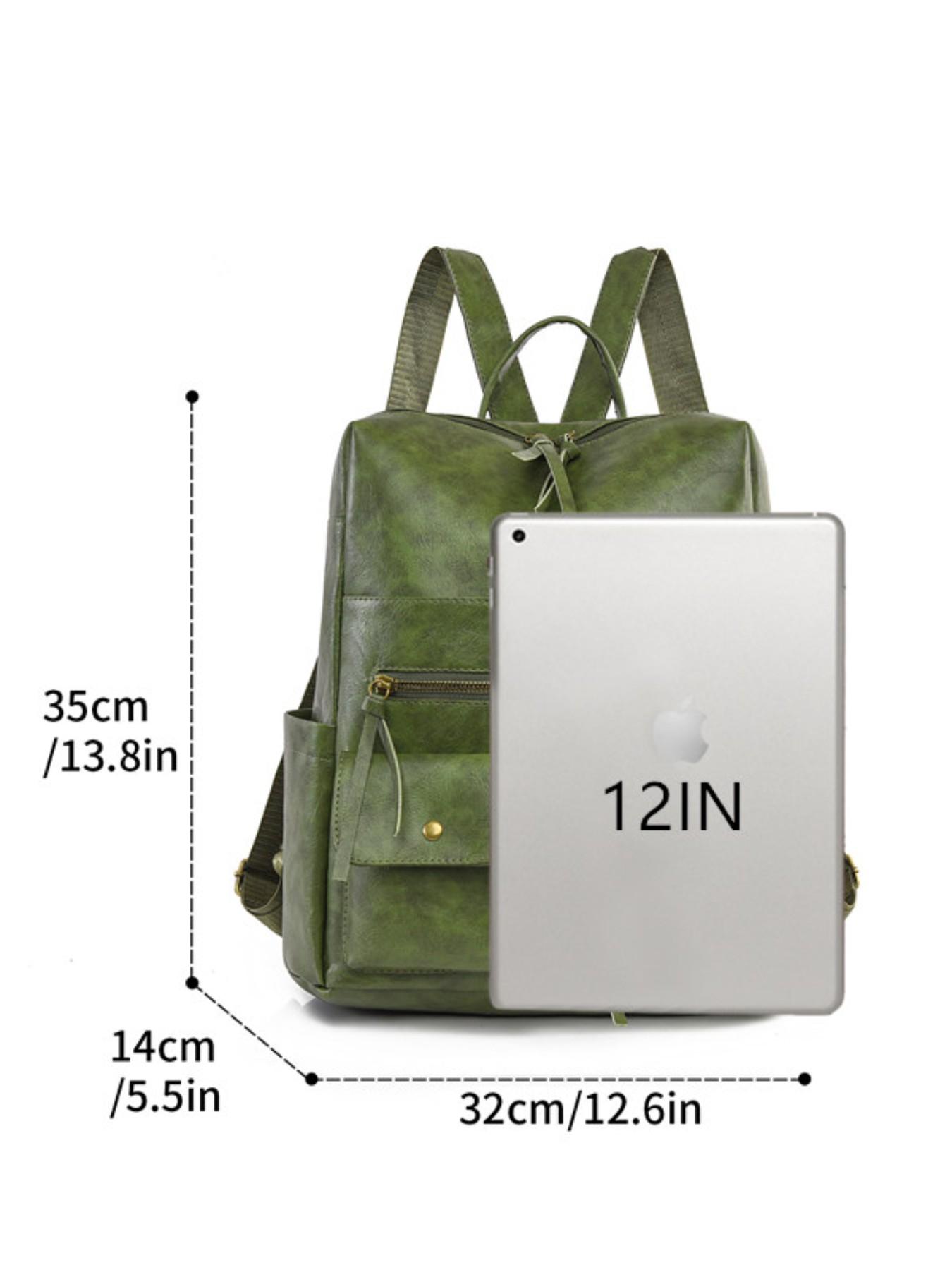 Women's Casual Backpack, Durable Backpack, Large Capacity Multiple Pockets, Outdoor Travel Commute Shoulder Bag, All Seasons Use