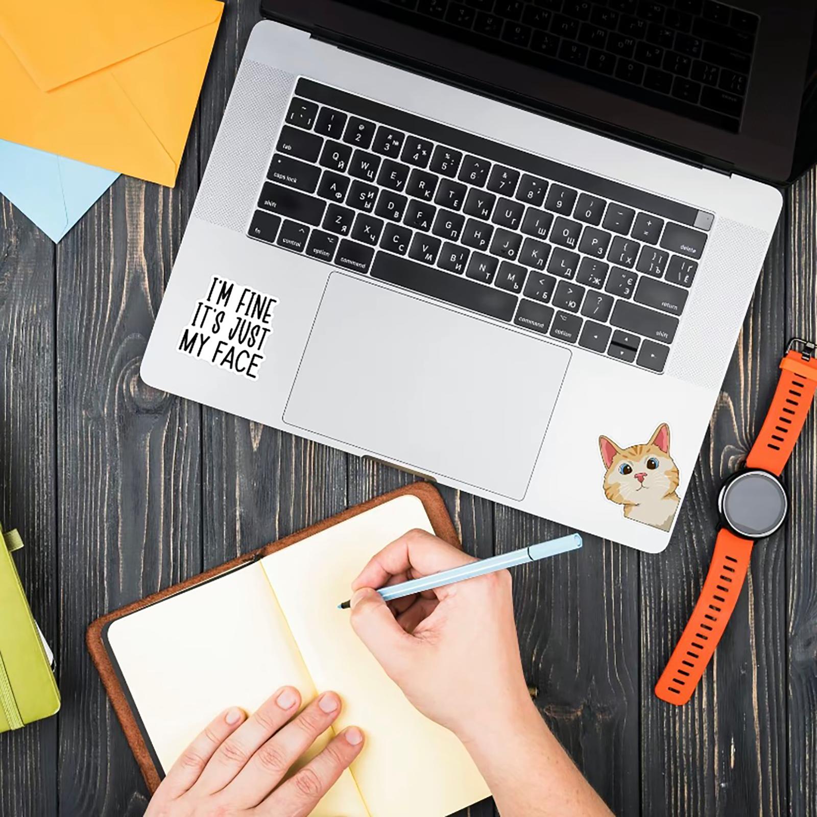 130PCS Funny Saying Sticker Pack, Snarky Sarcastic Humor Meme Stickers, Waterproof Vinyl Stickers for Laptop Water Bottle Phone iPad Decor