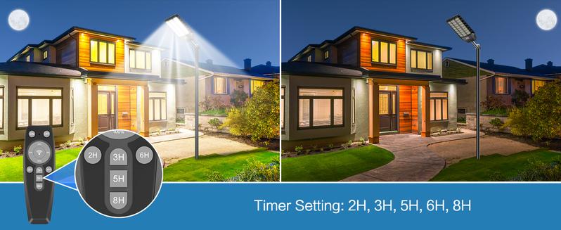 HYKOONT TW Matrix Series Solar Street Lights IP66 Waterproof Outdoor Lighting Dusk to Dawn with Motion Sensor & Remote Control for Parking Lots Patio Garden Lamp Installation TikTokShopBlackFriday HYKOONT TW Matrix Series Solar Street Lights IP66 Waterproof Outdoor Lighting Dusk to Dawn with Motion Sensor & Remote Control for Parking Lots Patio Garden Lamp Installation TikTokShopBlackFriday