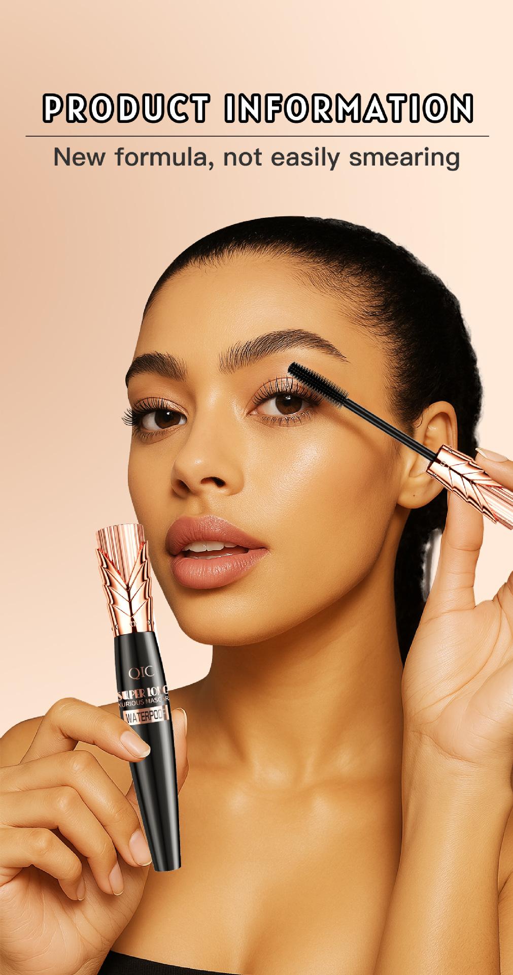 QIC Royal Crown Mascara 5D Fanning Effect for Sky-High Lashes! Achieve Length, Curl & Volume in One Swipe, The Secret to Fluffy Doll Lashes #mascara #makeuptok
