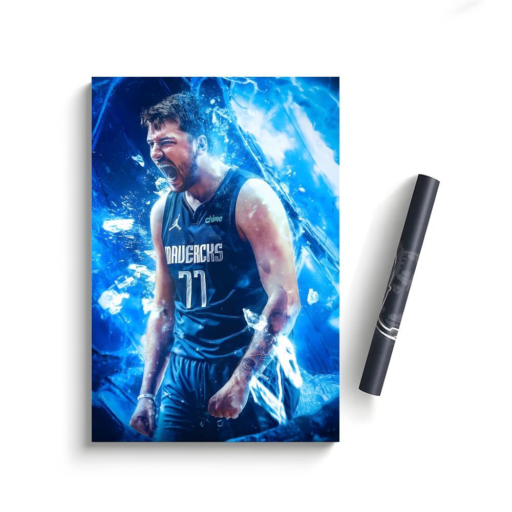 Luka Doncic Poster Bedroom Home Decor Art Poster Perfect Gift for Family and Friends