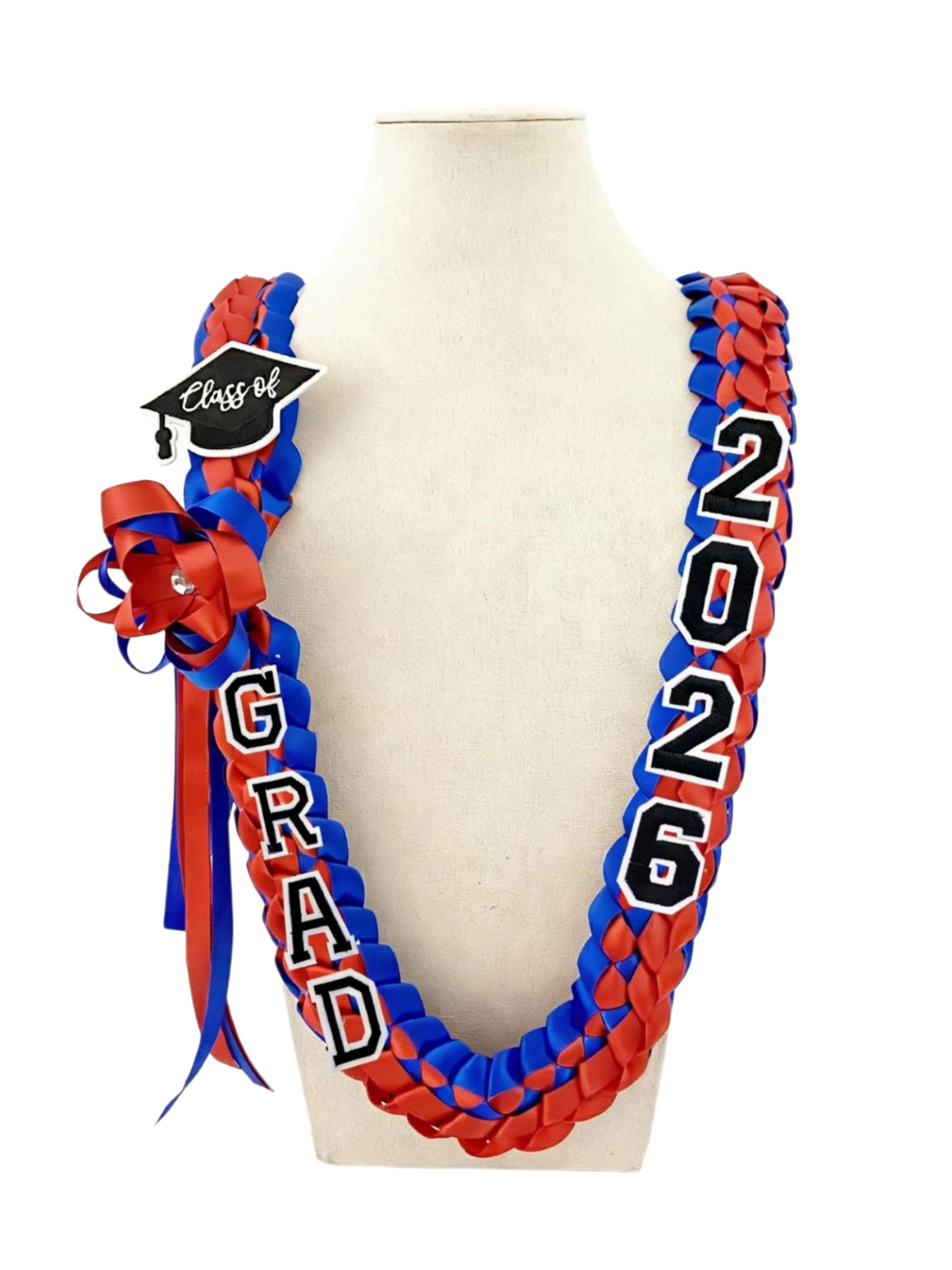 2026 Graduation Party Discount, Handmade Woven Band with Grad Letter and Hat Charm, Adjustable Graduation Money Belt