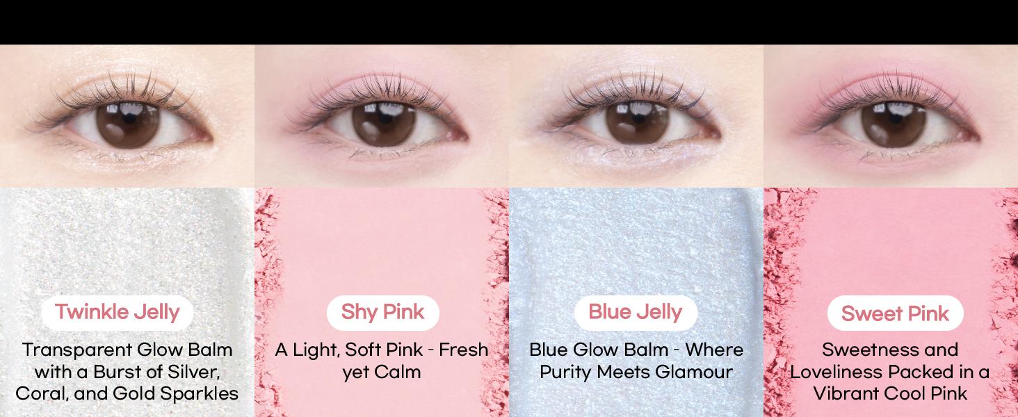 Colorgram Tintin Dory Eyeshadow Palette – versatile four-shade palette with smooth texture & lasting color