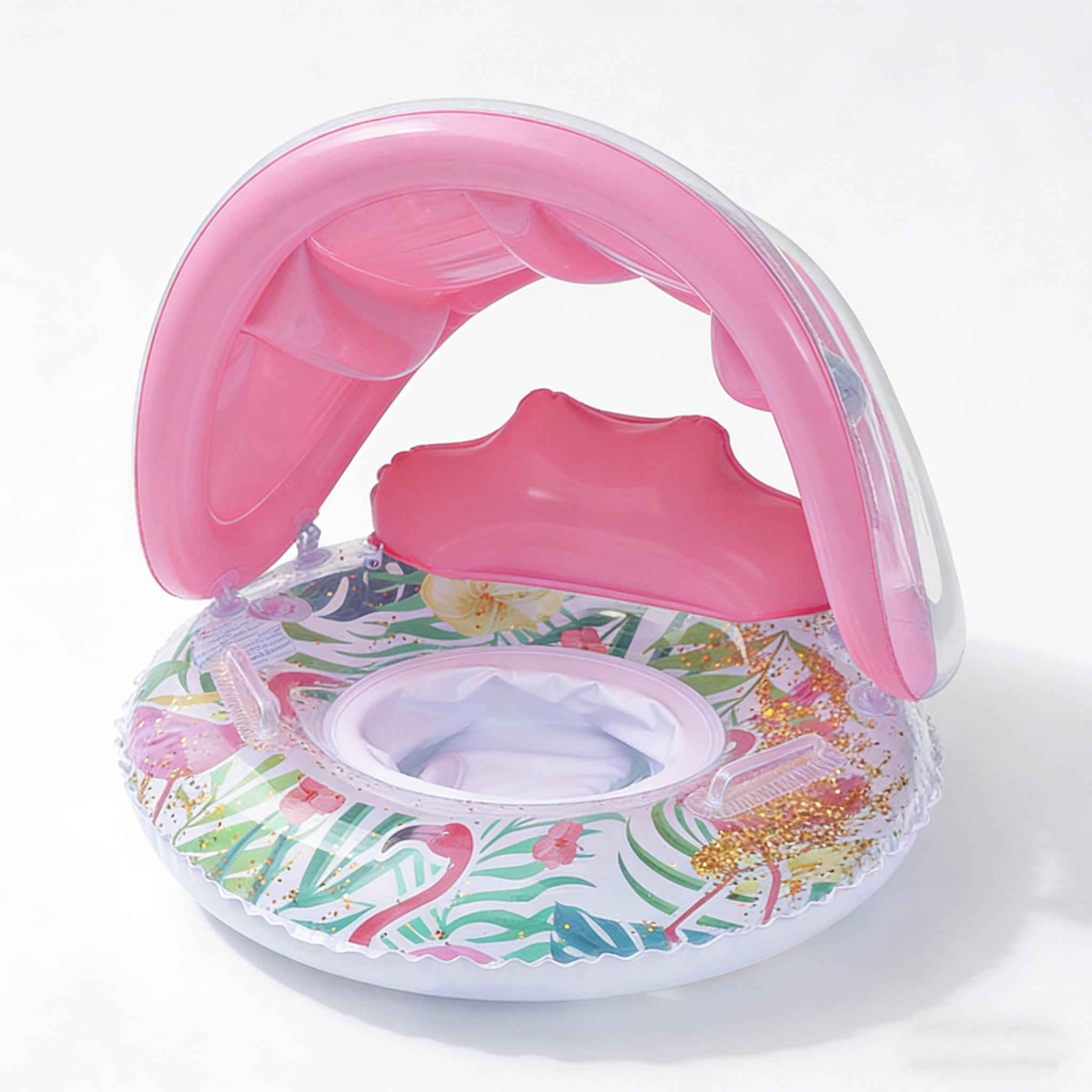 1pc Thickened Swimming Ring PVC Material, Suitable for Indoor Pools, Durable Swim Buoyancy Aid, Perfect for Pool Safety