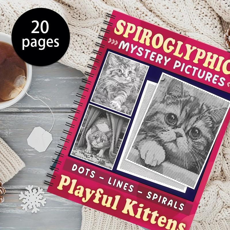 Fun Challenge Dot Line Book, Interesting Drawing Method, Perfect Gift, Unlock New Experience (pencil Not Included)