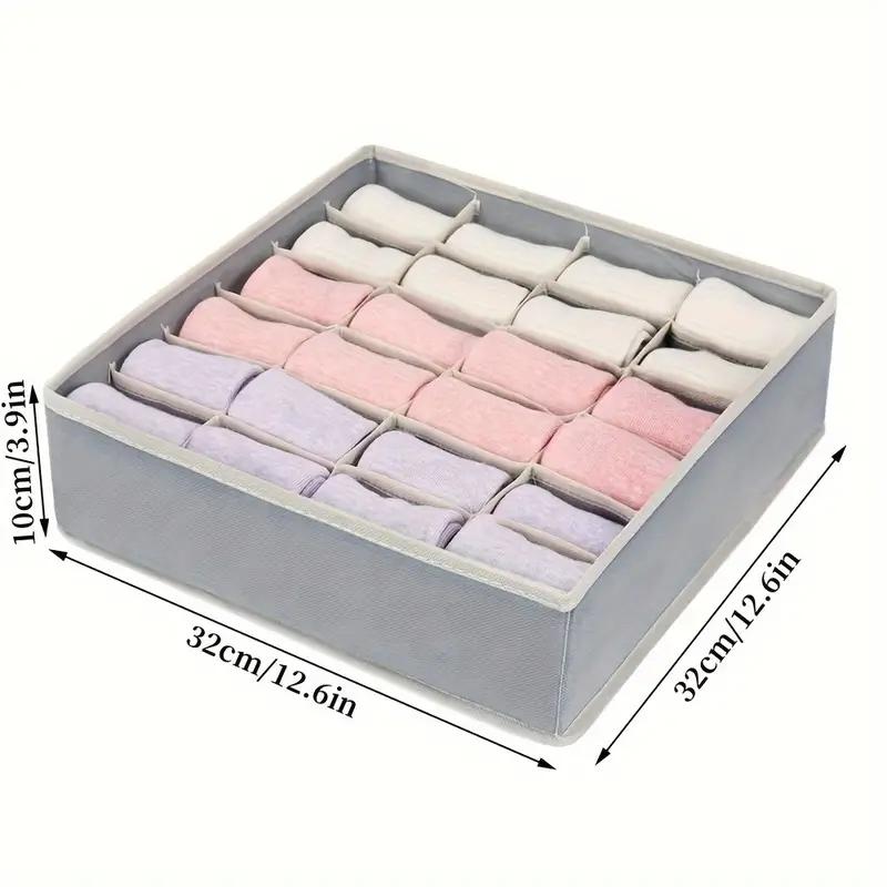 Foldable Drawer Organizer Box Set, Space Saving for Socks, Belts, Underwear, Home Closet Storage, Simple Home Organization, Closet Storage System
