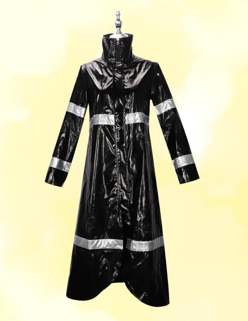 Movie Coralin Cosplay Costume Wybie COS Coat Adult Halloween Dress Up Party Yellow Raincoat Jacket Anime Cartoon Costume Wig