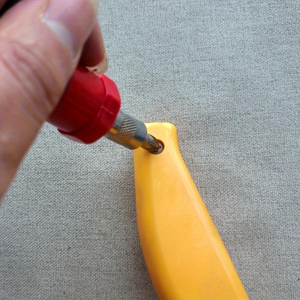 Mini Multi-Function Ratchet Screwdriver Set -Reversible Quick Operation Steel Screwdriver, Multipurpose Switchable Screwdriver, Equipped with Drill Combination, No Battery, Durable Mixed Color Hand Tool Kit, Suitable for Home Use