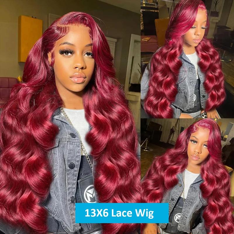 CheetahBeauty 200% Density 99J Natural Black/#4 Chocolate Brown/#1Jet Black 13x6 Body Wave Lace Frontal Wig HD Transparent 13x6 Lace Front Remy Hair Brazilian Body Wave Pre Plucked Human Hair Wig  #TikTokShopHolidayHaul