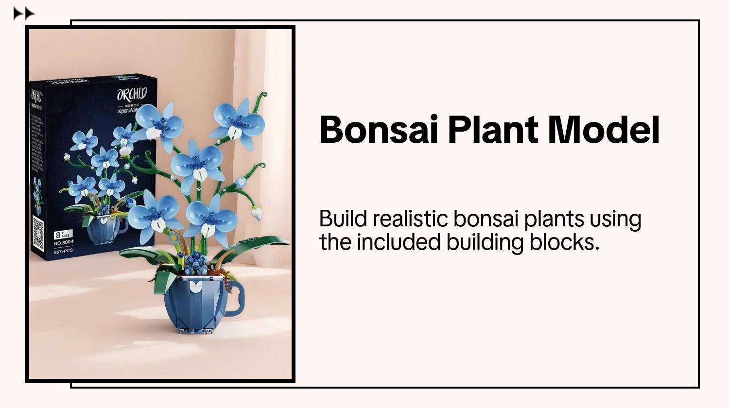 Flowers Bouquet Flower 567PCS Building Blocks Set Block Bonsai Plant Model Bricks Romantic DIY Valentine's Day Birthday Gift Creative Building Block Sets