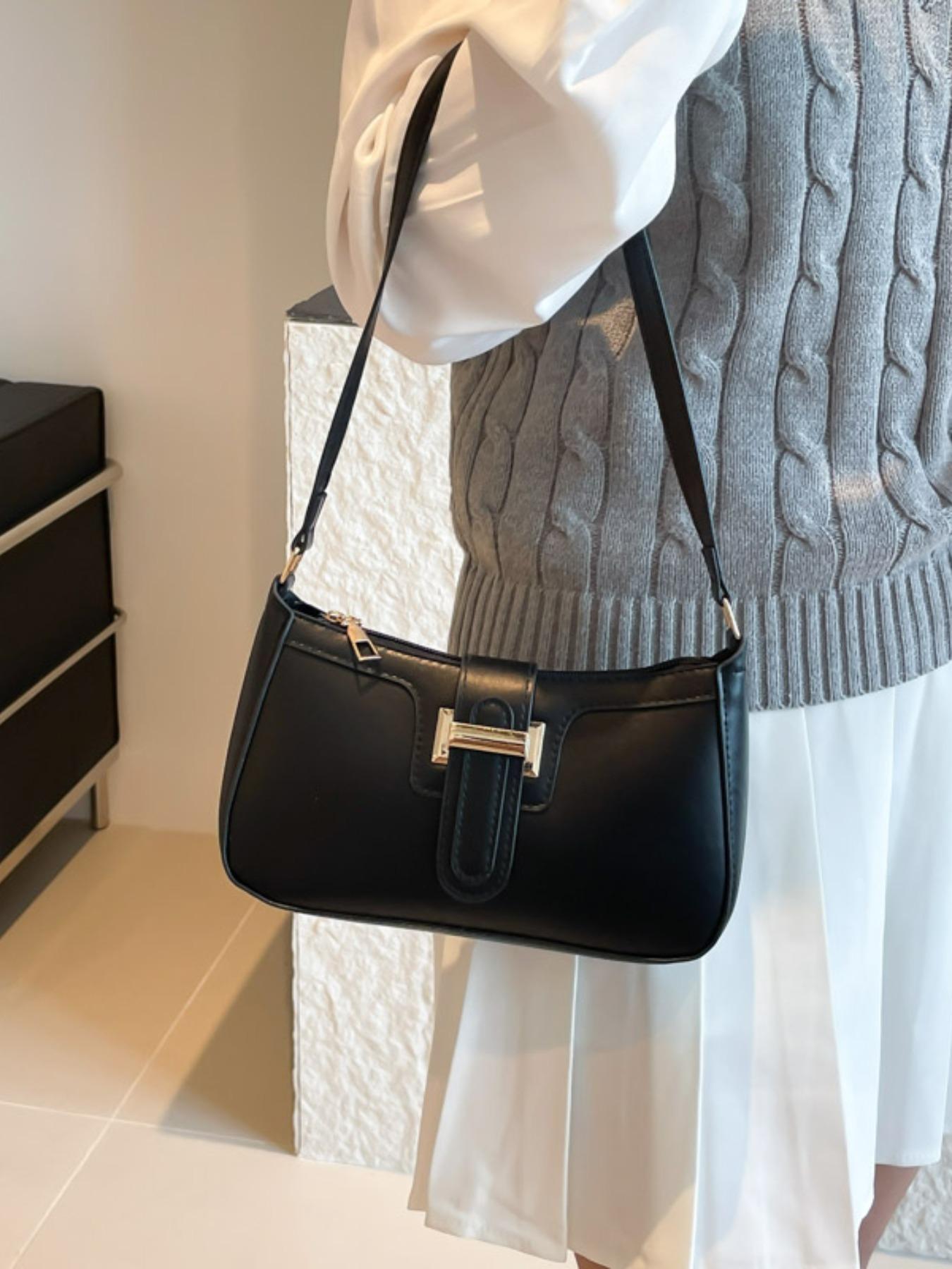 New Versatile French Bread Bag for Women, High-End Commuter Underarm Handbag, Perfect for Work, Shopping, Travel