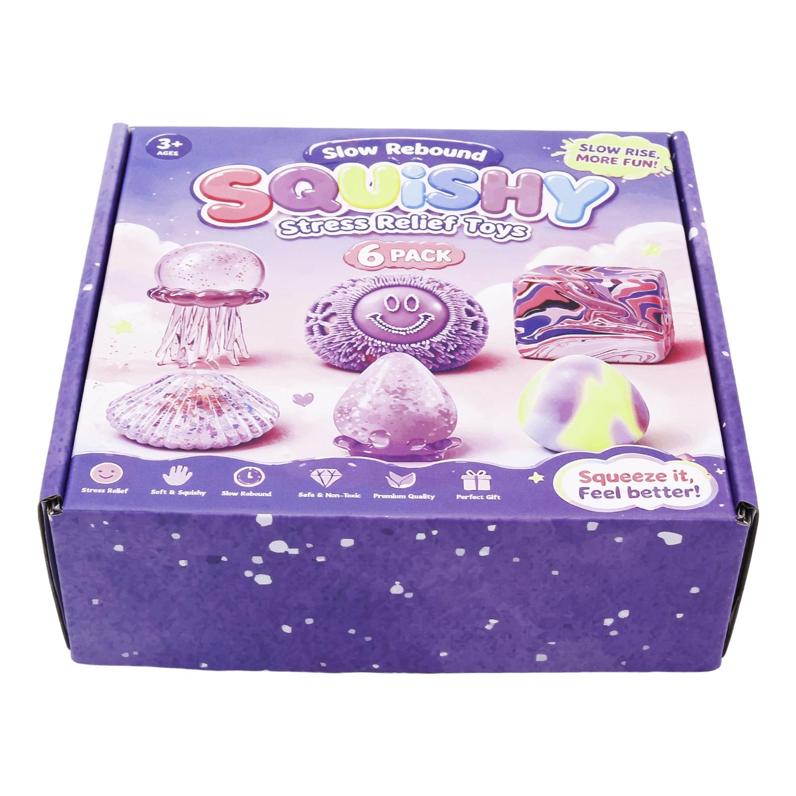 Stress Relief Toy Set, Malt Sugar Squeeze Therapy Kit, Creative Soft Gel Doll, Ideal for Pressure Relief, Birthday Gift, Party Present