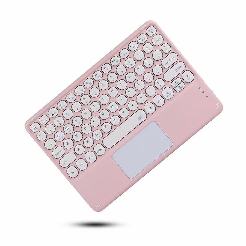 Wireless Keyboard with Touchpad for IPad Samsung Xiaomi Tablet Keyboard for Phone Laptop 10'' Keyboards Bluetooth Rechargeable