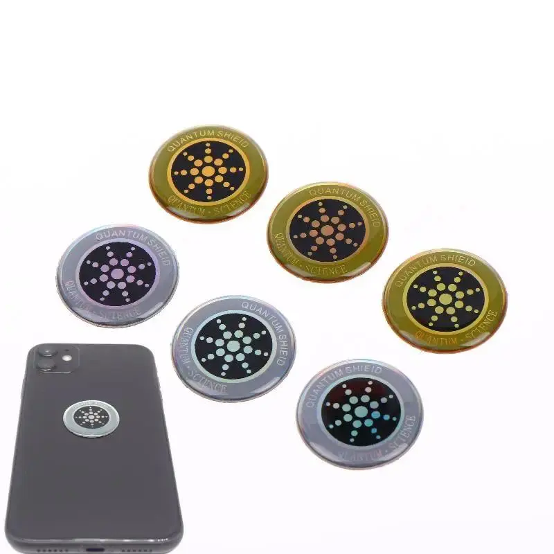 2/6Pcs Cell Phone Barriers EMF Protection ANTI-Radiation Stickers For Smart Phone Laptops Computer Pad And All Electronic Device