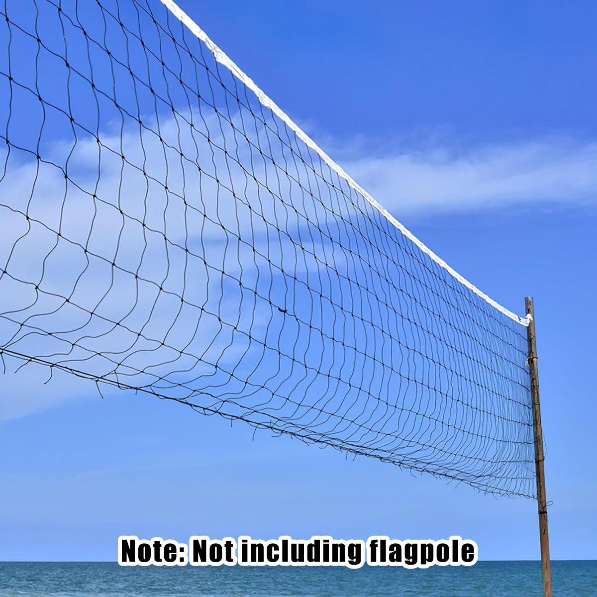 Professional Indoor/outdoor Volleyball Net, Durable Stainless Steel Rope, Thick Edge Band, Ideal for Tennis, Pickleball, Badminton