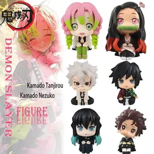 2026 new Anime Demon Slayer Kamado Tanjirou Kamado Nezuko Action Character Model Toy Series Doll Children's Birthday/Christmas Gift Toy