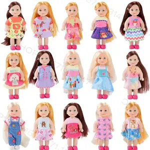 Multi style set with optional mini baby palm dolls, girl player toys, gifts