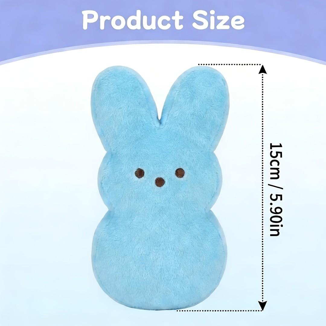 Cute Bunny Plush Toy, Soft Comfortable Huggable Stuffed Animal, Easter Basket Filler, Perfect Gift for Valentine's Day, Birthday, Easter