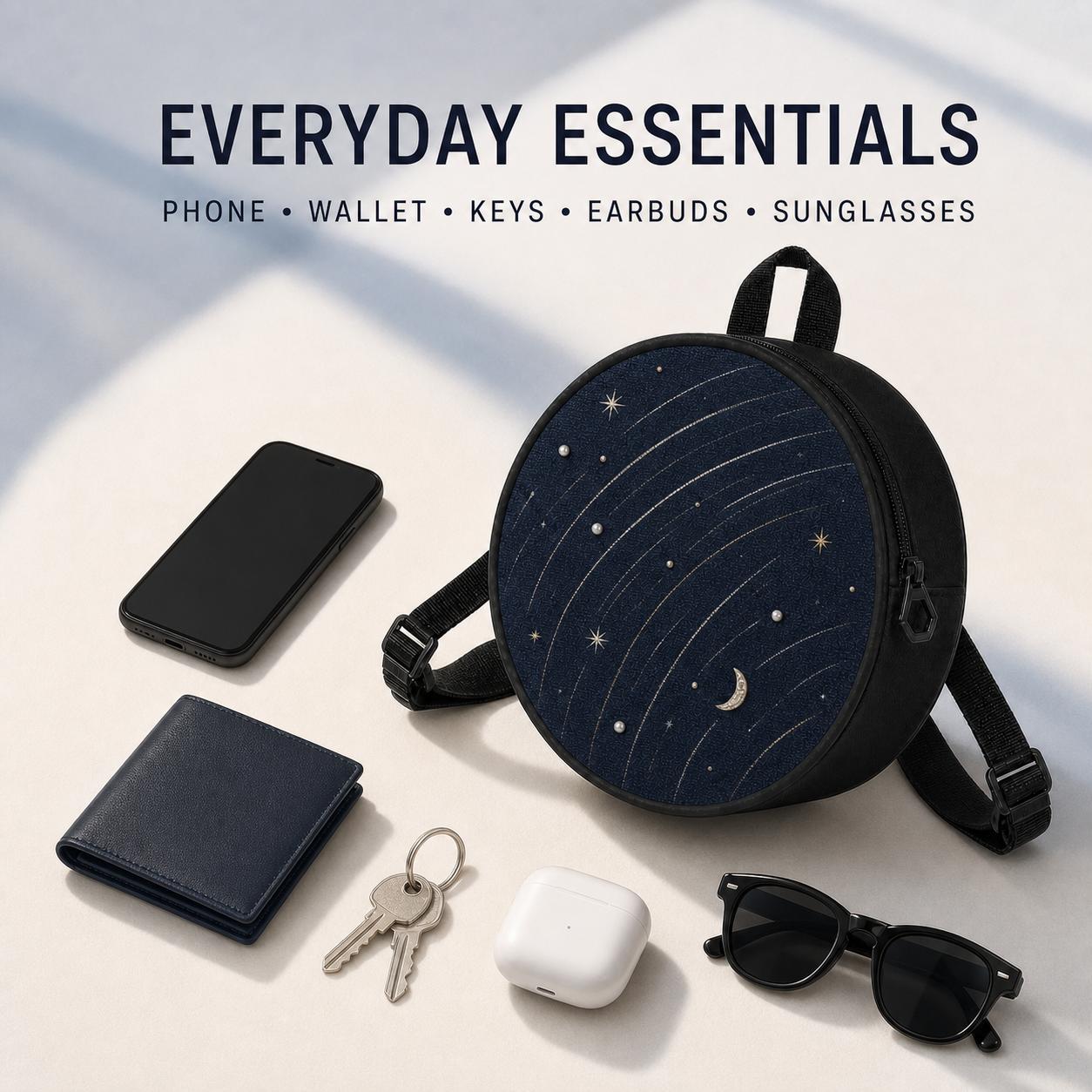 Women’s Round Shape Mini Backpack Purse - Vintage Aesthetic, Unique Pattern, Lightweight Casual Wear Gym Bag for School/Travel, Stylish Fashion Gift Accessory Women’s Round Shape Mini Backpack Purse - Vintage Aesthetic, Unique Pattern, Lightweight Casual Wear Gym Bag for School/Travel, Stylish Fashion Gift Accessory