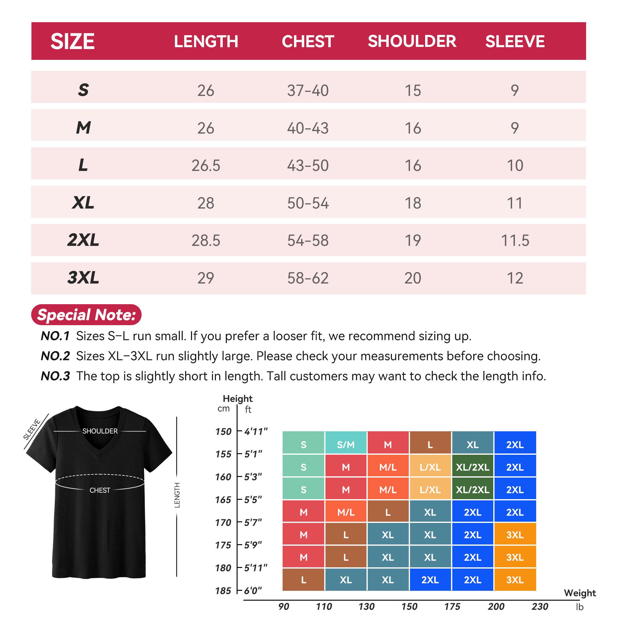 SHOWITTY Women’s 1/3 Pack T-Shirts Basic Short Sleeve V Neck Tops - Plus Size Summer Clothes Comfort Casual Daily Wear Solid Color Comfortable Fit