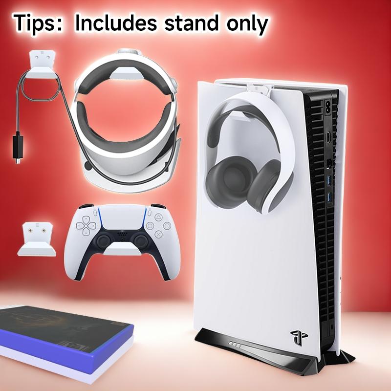 Multifunctional Game Controller Holder, Desktop Storage Rack for Game Controller & Headphone, Universal Game Controller Storage Rack for PS5/Xbox/Switch Pro