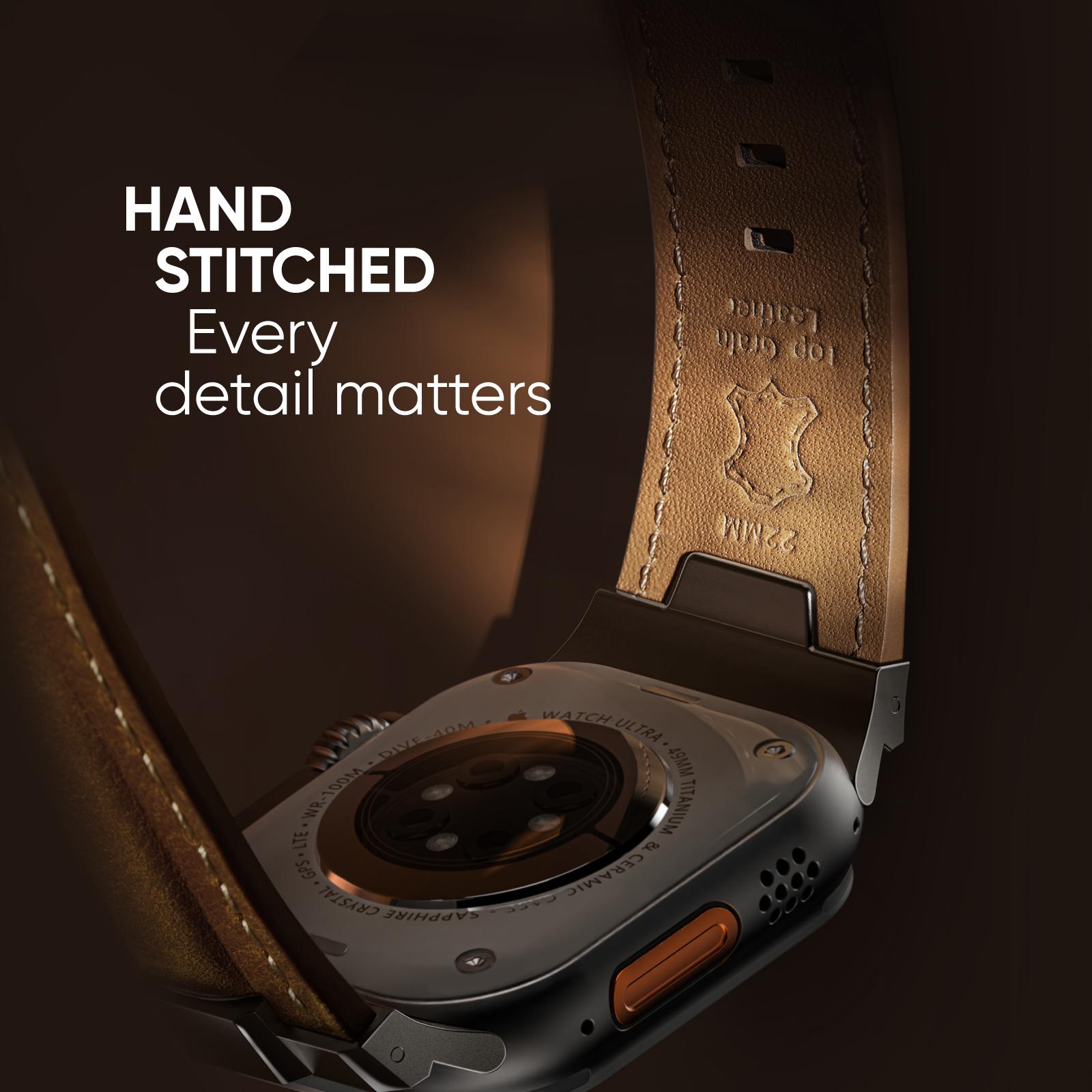 Suitisbest Genuine Leather Strap for Apple Watch Ultra Band 49mm 46mm 45mm 44mm 42mm, Retro Leather Strap Replacement Band for iWatch Ultra Series 11 10 9 8 7 6 5 4 SE Suitisbest Genuine Leather Strap for Apple Watch Ultra Band 49mm 46mm 45mm 44mm 42mm, Retro Leather Strap Replacement Band for iWatch Ultra Series 11 10 9 8 7 6 5 4 SE