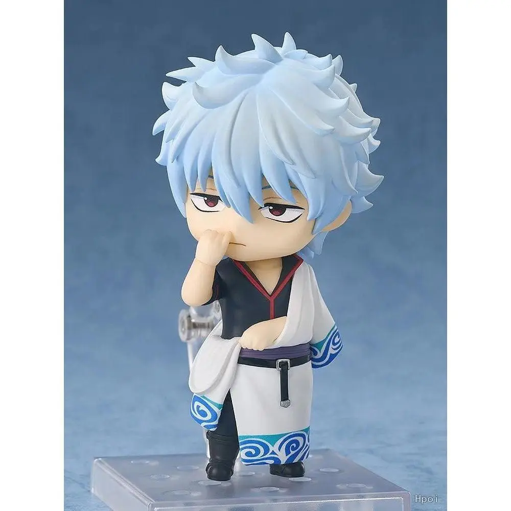 #2420 Gintama Sakata Gintoki Pvc Collectible Figurine Anime Peripheral Trendy Model Home Desktop Ornament Gift Anime Fans