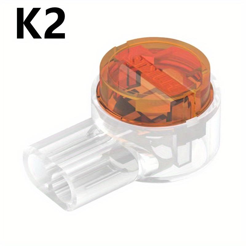 200pcs K1 K2 K3 Connector Crimp Connection Terminals Wiring Rj45 Ethernet Cable Connector Telephone Wire Terminals