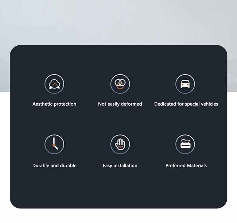 4 or 8 Pcs Car Door Handle Bowl Anti-Collision Protective Stickers for Toyota, Prius and Auris Auto Accessories