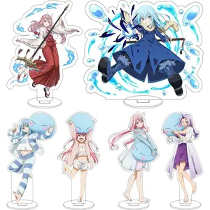 16CM Anime That Time I Got Reincarnated as a Slime Rimuru Tempest Milim Nava Shizue Izawa Cos Acrylic Figure Stand Ornaments