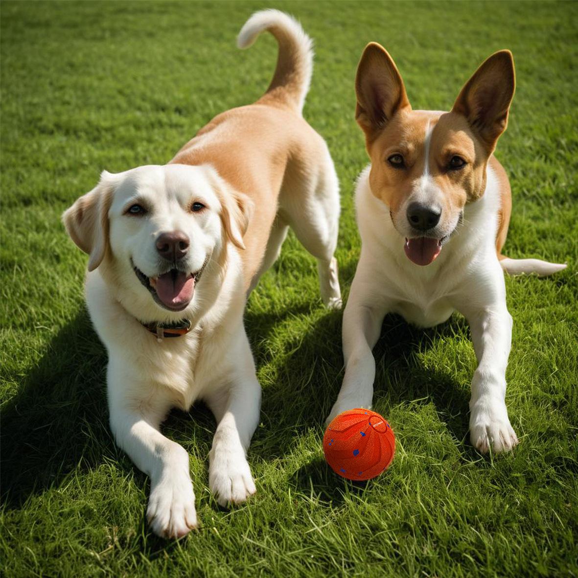 2026 Bestselling Dog Toy Ball, with Random Movement, Bouncing and Rotating Functions, Made of E-TPU Material