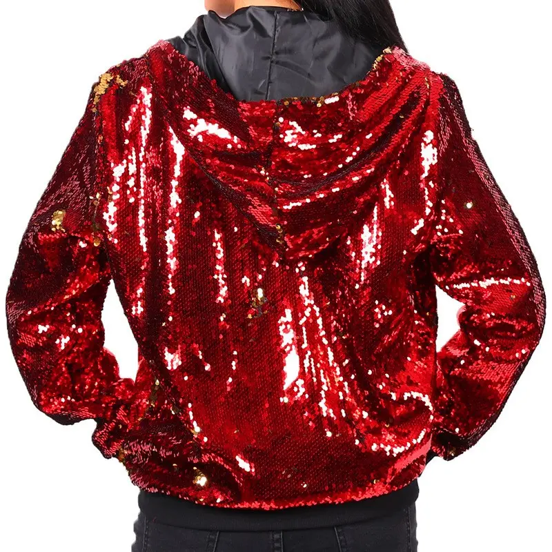 Red gold hood