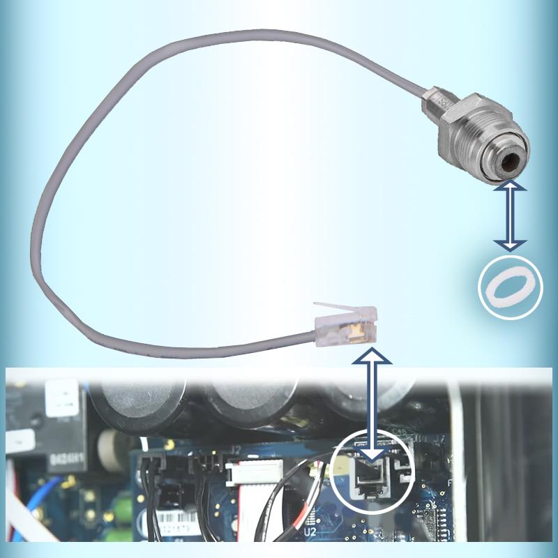 24322 Nozzle Spray Pressure Sensor, Compatible with Graco Models 190es-7900, Replacement Part for Aftermarket Airless Paint Sprayers Hardware