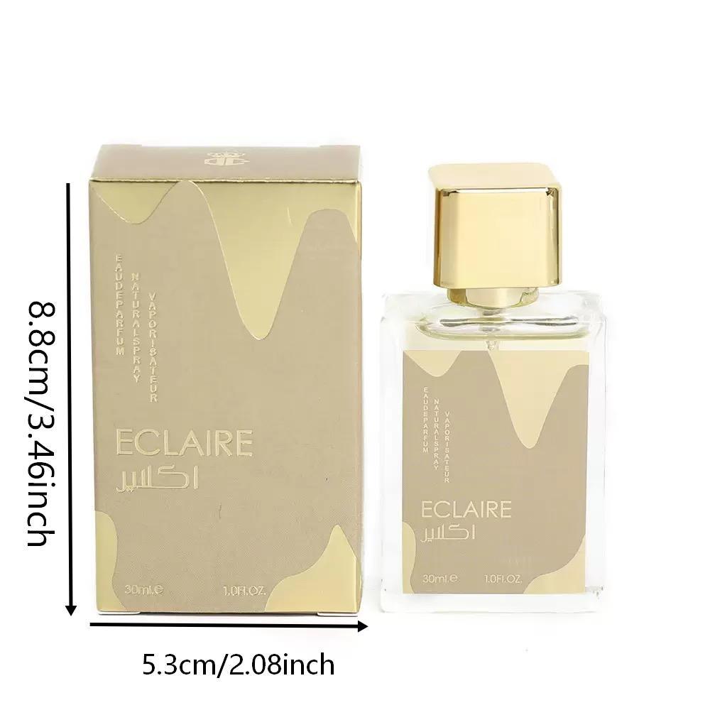 Eclaire Vanilla Perfume 30ML, Long Lasting Sweet Creamy Highly Scented Fragrance for Women, Premium Quality Gourmand Vanilla Scented Spray, Ideal Gift Choice