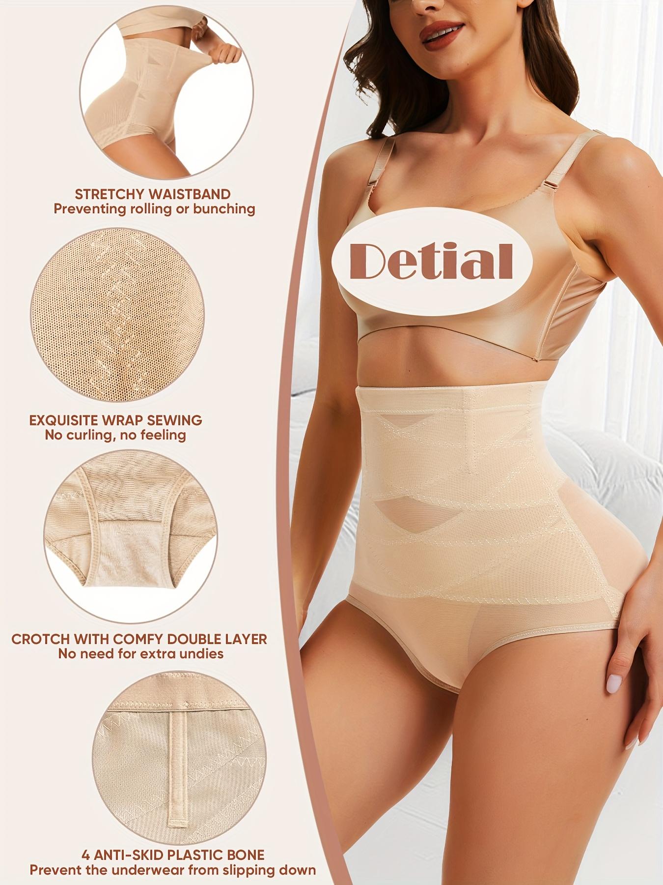 Women Shapewear Tummy Control High Waist Body Shaper Waist Cincher Stomach Shapewear Briefs