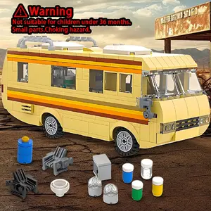 Breaking Bad Classic Movie Car Model Set, 441 Pcs Collectible Toy, Model Car Kit, Perfect Holiday Gift, Desktop Decoration, Fan Collection Item