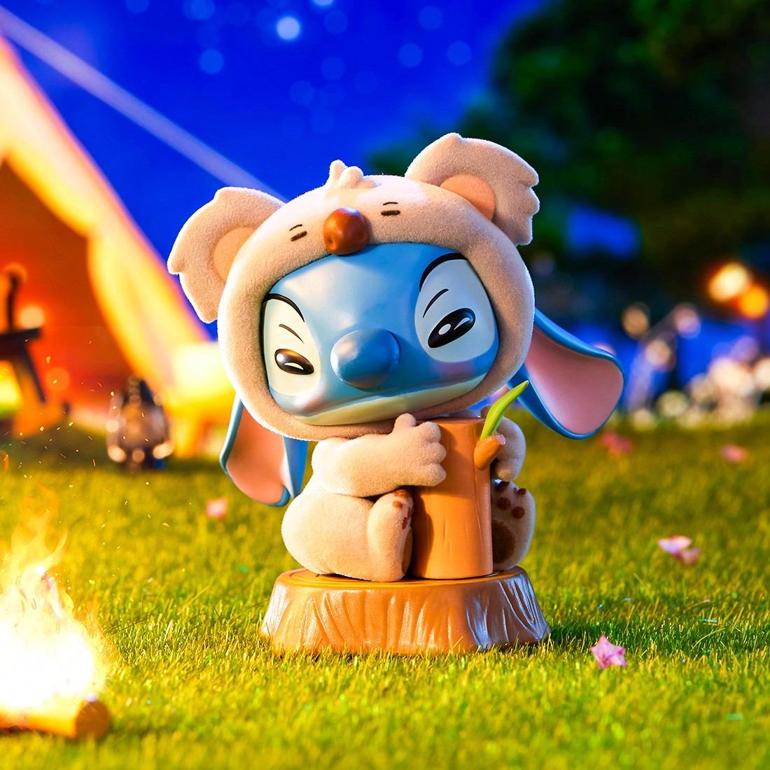 Disney Lilo & Stitch Series Animal Party Surprise Blind Box Figure Random Style -Collectible Toys Desktop Display Case Home Decoration Ideal Birthday Day Gifts For Stitch Fans