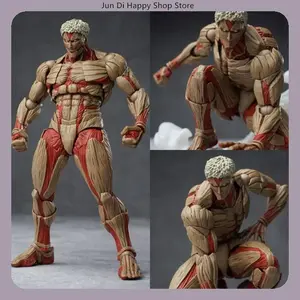 ​​Attack on Titan Armored Titan Multi-Accessories 16cm Articulated Action Figure Model Statue Desktop Decoration Gift​