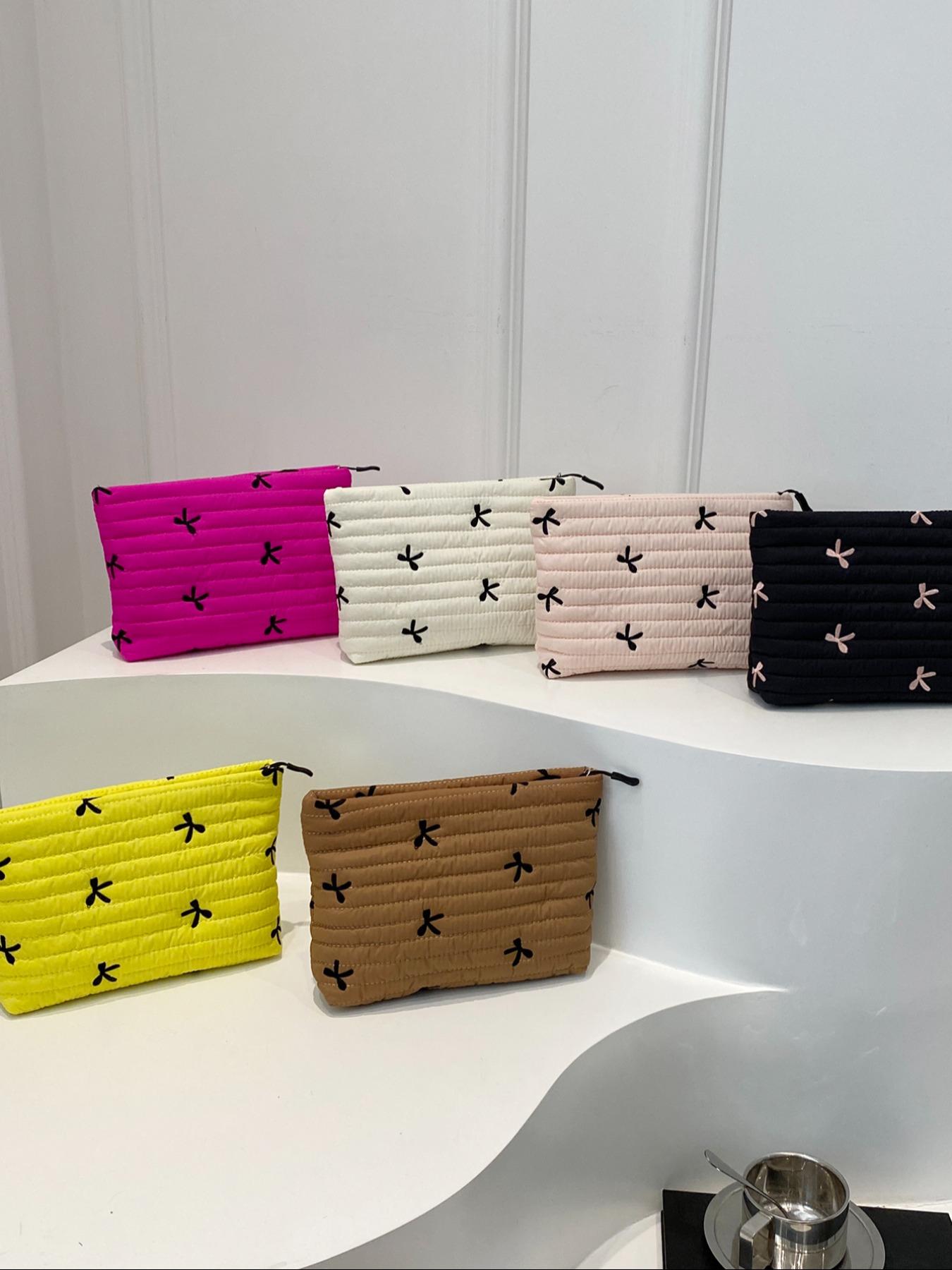 Women's Butterfly Design Handbag, Simple Foldable Storage Bag for Travel Gym Work Party Wedding, Perfect for Various Activities, Casual Trendy Purse