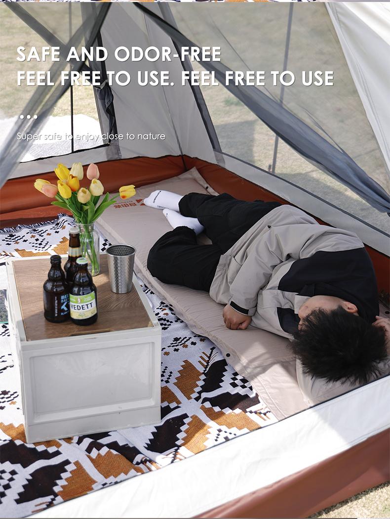 4 Person Easy Pop Up Tent outdoor camping tent Waterproof Automatic Setup 2 Doors-Instant Family Tents for Camping Hiking & Traveling Outdoor